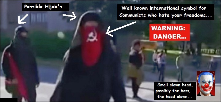clown-communist-head-biden-protestors